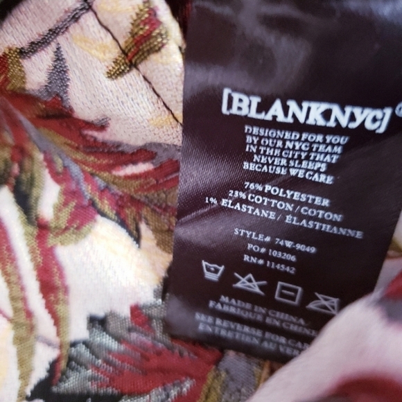 NWT Blank NYC Floral Embroidery Boho Summer Dreaming Jacket - Picture 11 of 11